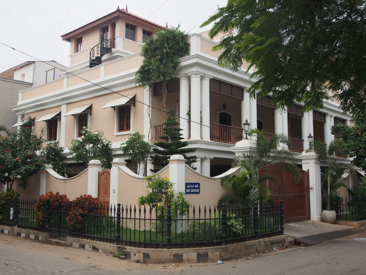 Maison française à Pondichery